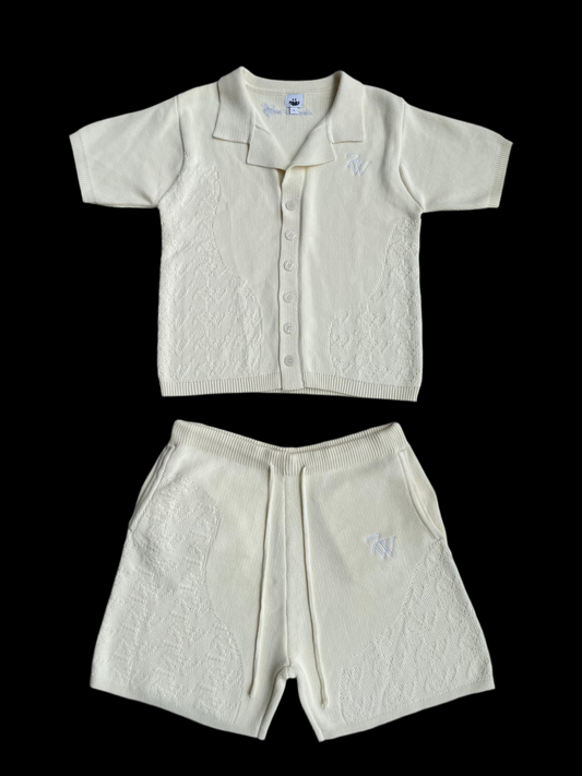 7venworld Beige Set